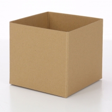 BOX MINI KRAFT 12.5x12.5x11.5H