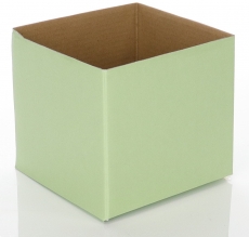 BOX MINI GLOSS PISTACHIO 12.5x12.5x11.5H