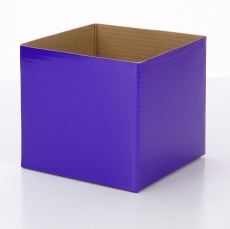 BOX MINI GLOSS VIOLET 12.5x12.5x11.5H