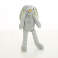 24CM SITTING RABBIT LONG LEGS BLUE