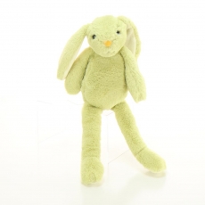 24CM SITTING RABBIT LONG LEGS GREEN