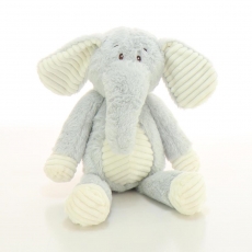 29CM SITTING ELEPHANT BLUE