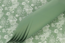 BLOOM DUO PEARL 50X70CM 60MIC EUCALYPT GREEN PK/50