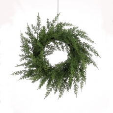 40CM SOFT TOUCH MOUNTAIN PINEWREATH