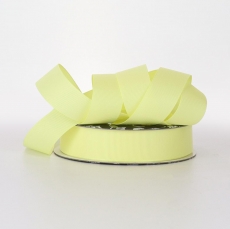 25MM X 25M GROSGRAIN LEMON