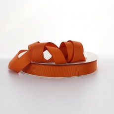 25MM GROSGRAIN 100M BURNT ORANGE