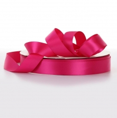 25MM DOUBLE SIDED SATIN 100M CERISE