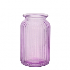 HERCULES HURRICANE VASE 18H 9.4T 11.2B LAVENDER