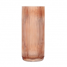 RIBBED CYLINDER 28H 12T 12B APRICOT