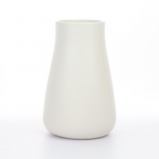 DOLOMITE NORDIC VASE MATTE WHITE 22H 14T 12B 12WP