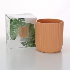 DOL CYLINDER 15H 14T 14B APRICOT WASH RIBBED