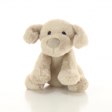 22CM SITTING DOG BEIGE