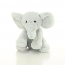 22CM SITTING ELEPHANT BLUE