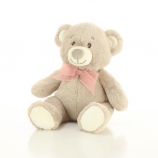 24CM SITTING BEIGE BEAR