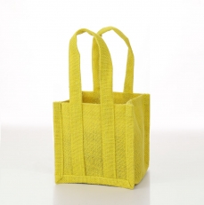 JUTE BAG 14H 14L 11.5W INC HANDLE 26H SUNSHINE